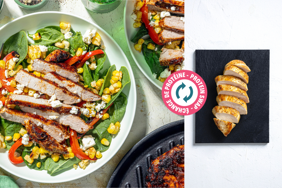 Protein Swap | Sizzling Cajun BBQ Chicken Breasts