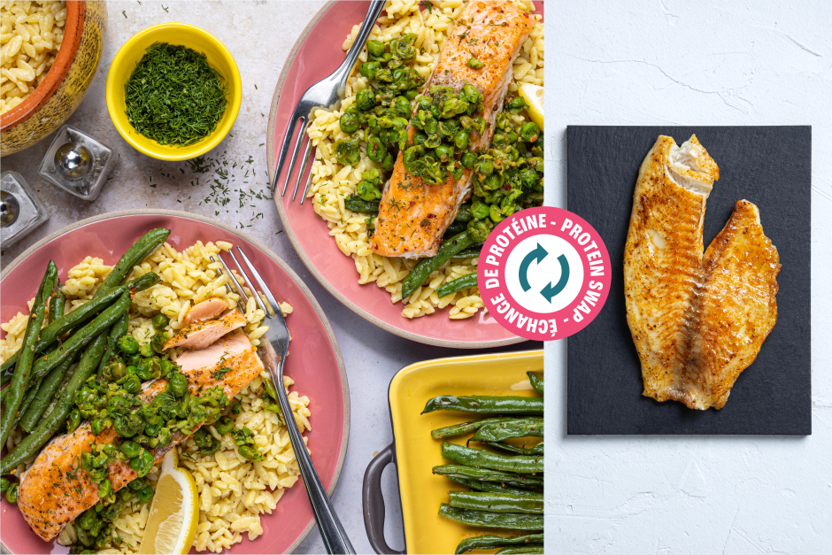 Protein Swap | Lemony Baked Tilapia