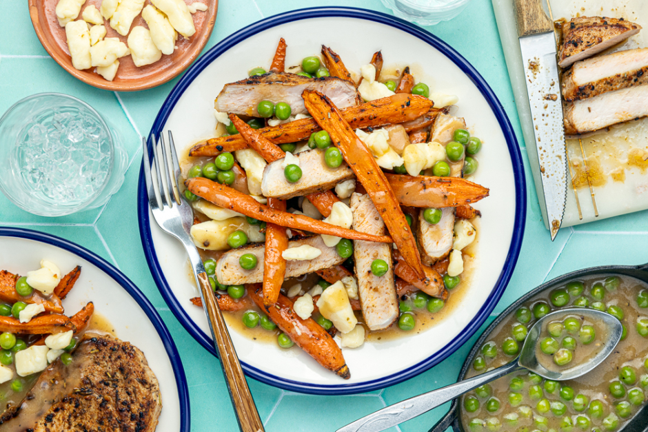 Québécois-Style Pork Chops