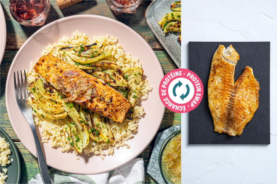 Échange de protéine | Tilapia au beurre blanc