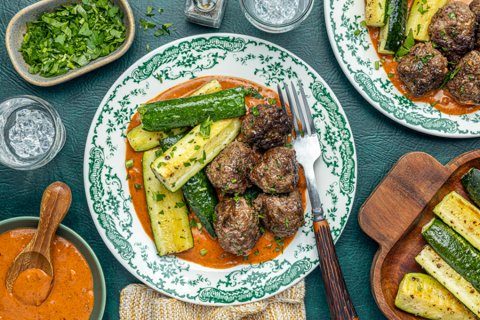 Smoky Beef Albondigas