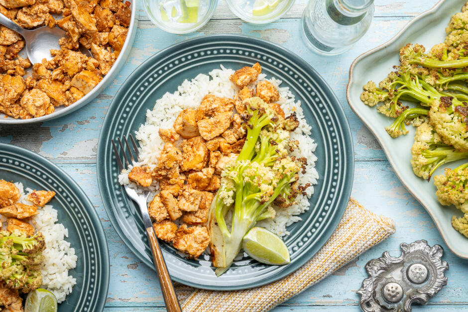 Spicy Tomato-Lemongrass Tofu