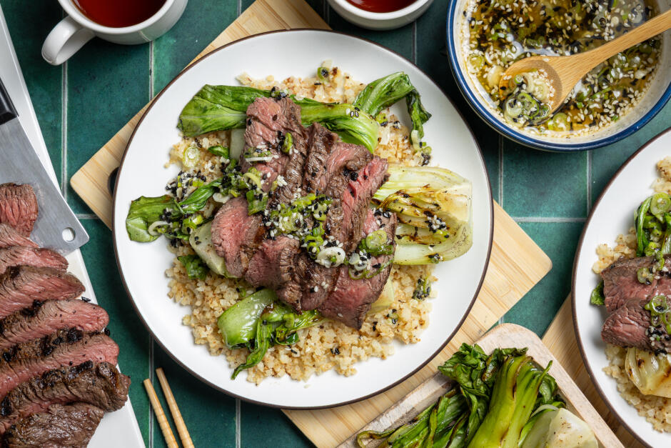 Grilled Steak Donburi