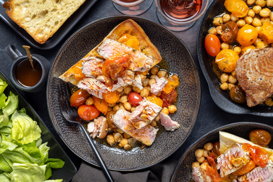 Date Night Spanish-Style Seared Tuna