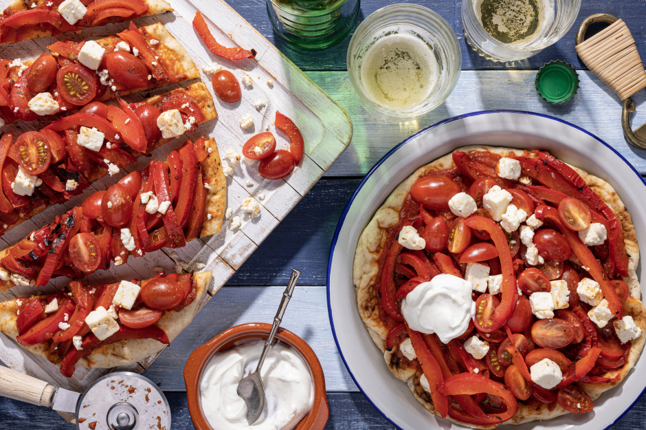 Grilled Vegetable Flatbreads