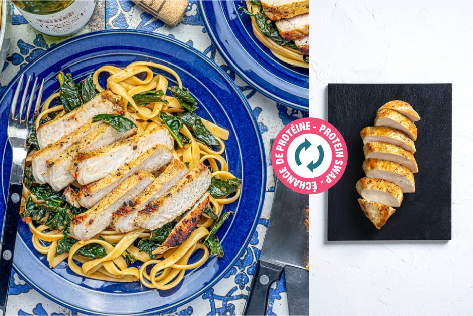 Protein Swap | Seared Italian Chicken Breasts