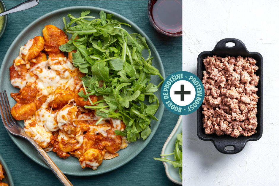 Protein Boost | Gnocchi Alla Sorrentina with Sausage meat