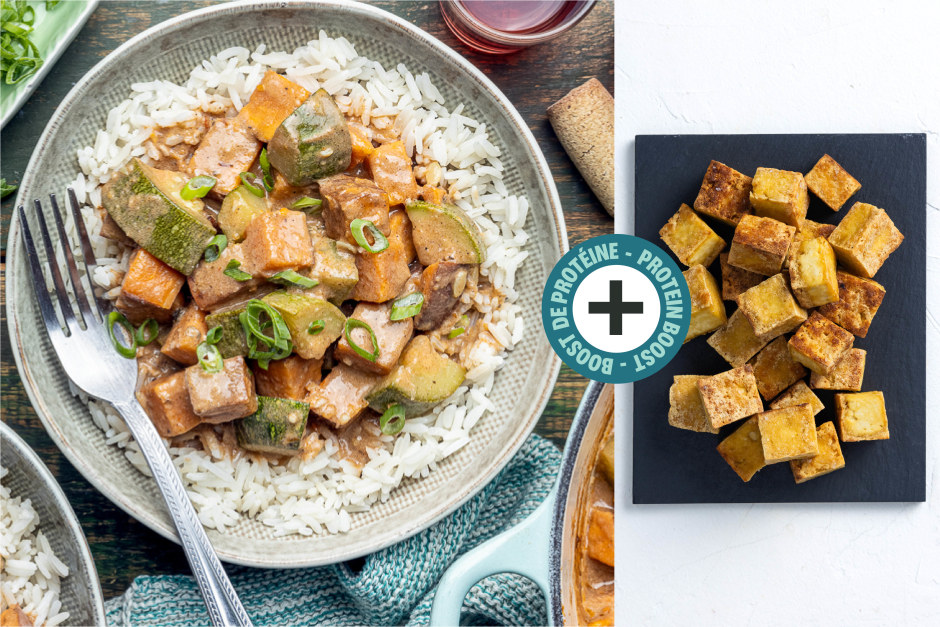 Protein Boost | Jerk-Spiced Coconut Curry with Tofu