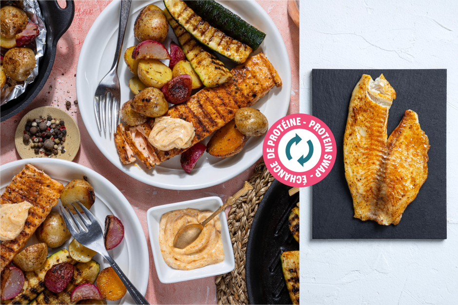 Protein Swap | BBQ Bourbon-Spiced Tilapia