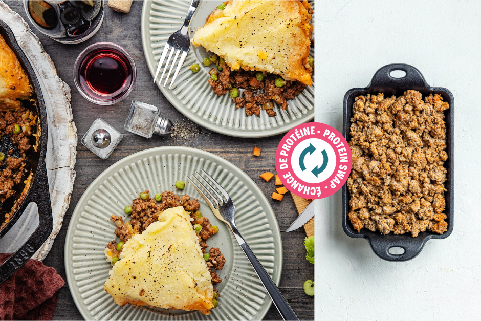 Protein Swap | Chorizo Skillet Shepherd's Pie