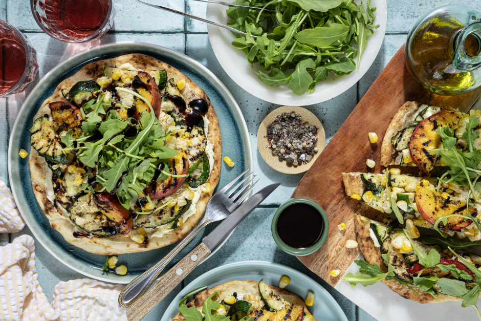 BBQ End of Summer Flatbreads