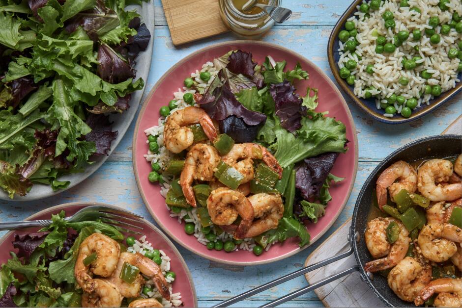 Cajun Butter Shrimp Sauté