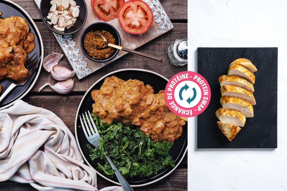 Protein Swap | Indian-Style Chicken Breast & Almond Curry