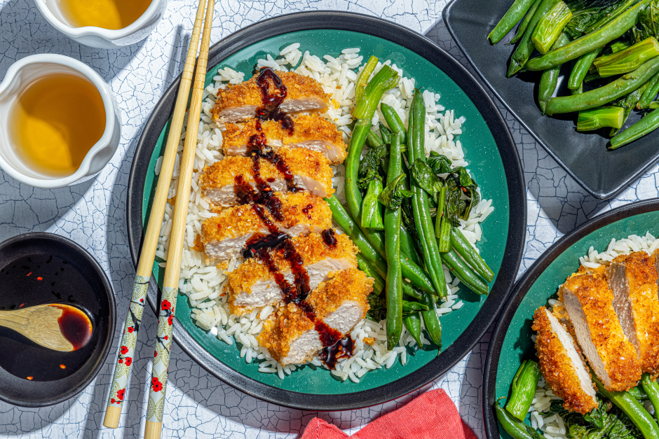 Côtelettes de porc tonkatsu