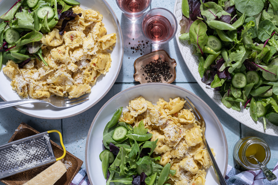Quick ’n’ Cheesy Lemon Butter Tortellini