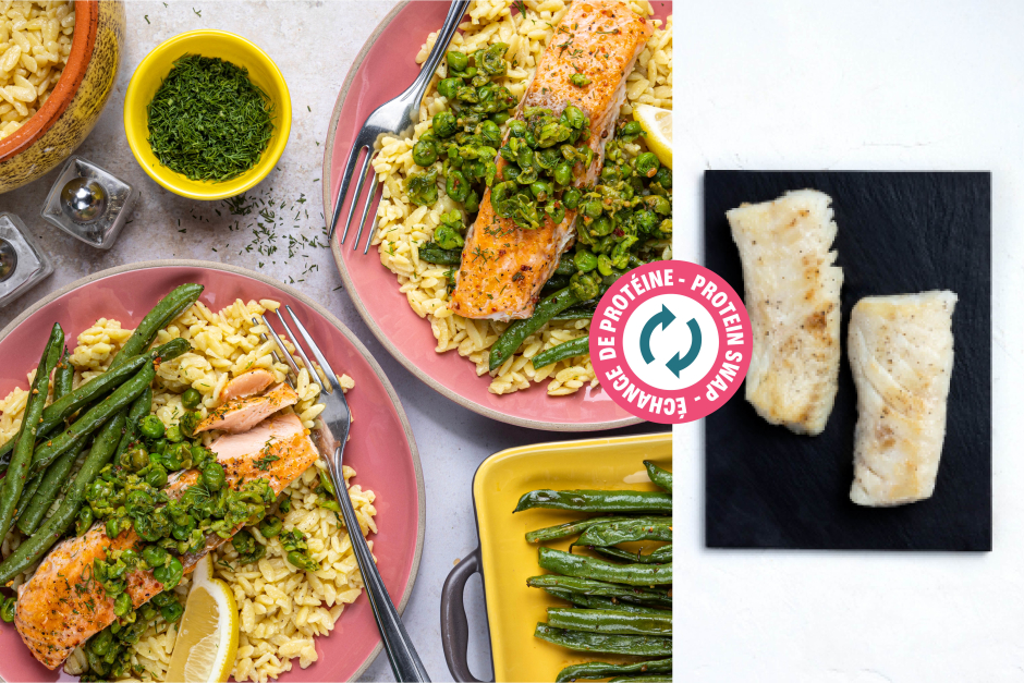 Protein Swap | Lemony Baked Cod