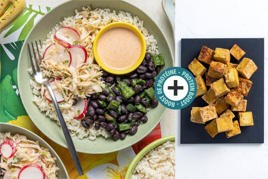 Protein Boost | Tropical Buddha Bowls with Tofu