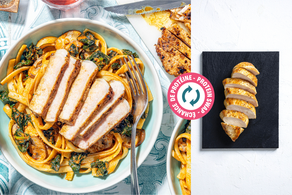 Protein Swap | Seared Italian Chicken Breasts