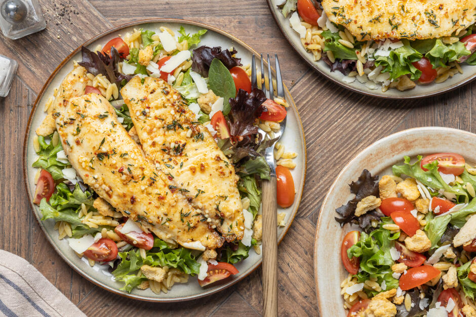 Protein Swap | Garlic-Thyme Fried Fish