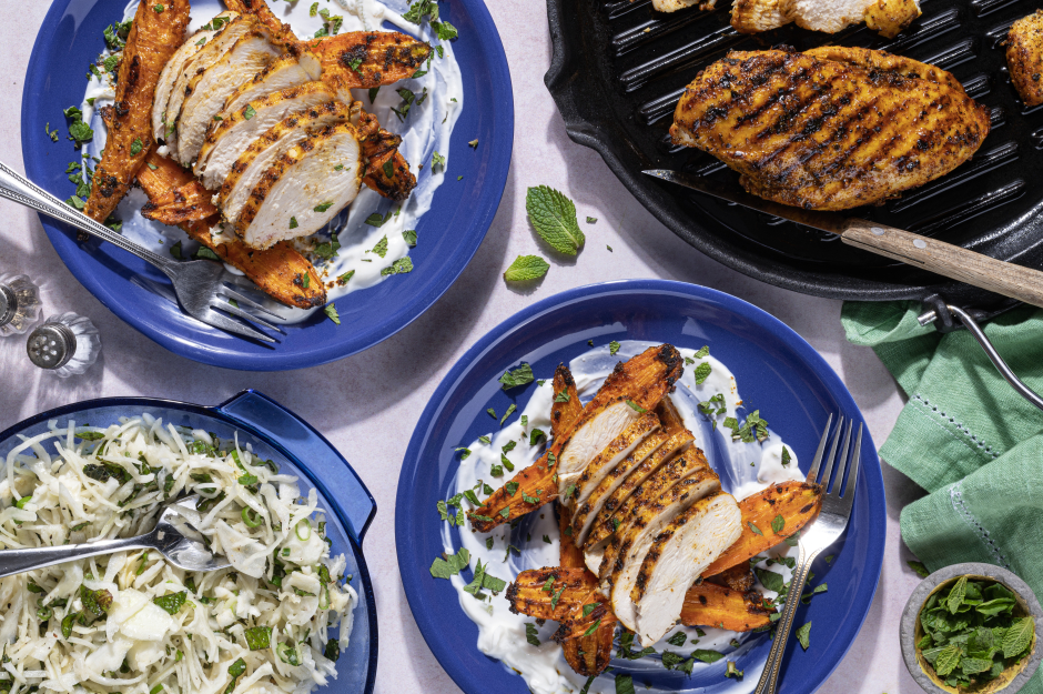 BBQ Indian-Spiced Chicken Breasts