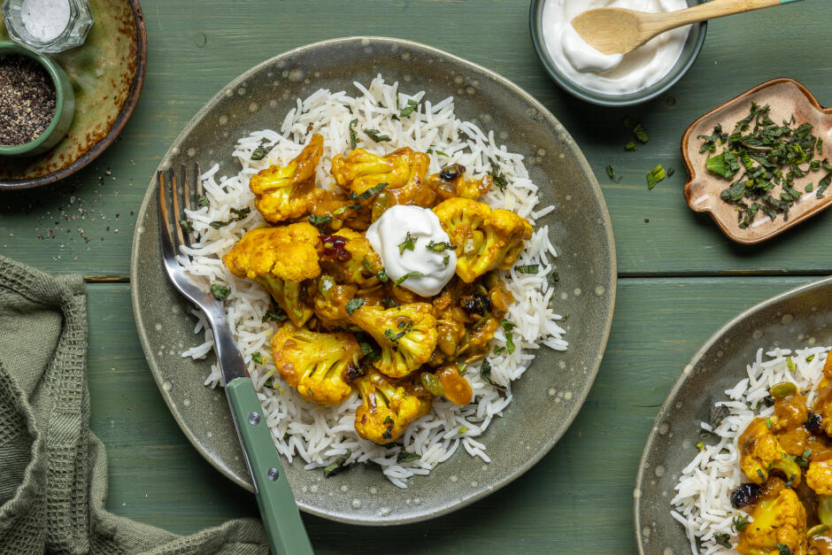 Easy Cauliflower Biryani