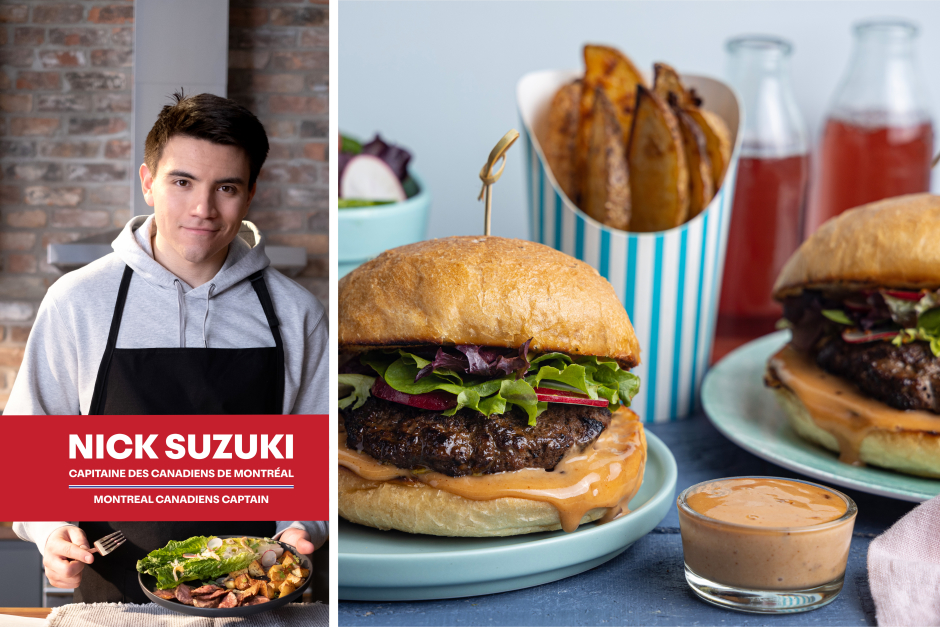 Nick’s Pick | Seared Beef Burgers with BBQ Mayo
