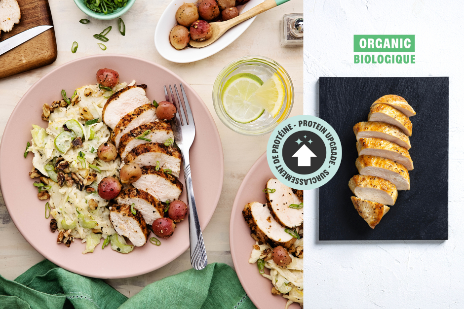 Protein Upgrade | Spiced ORGANIC Chicken Waldorf Salad