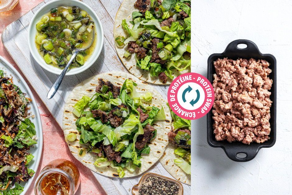 Protein Swap | Smoky Ancho Pork Tacos