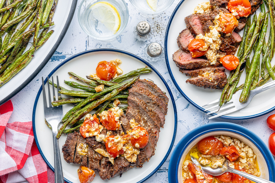 Greek-Inspired Steaks