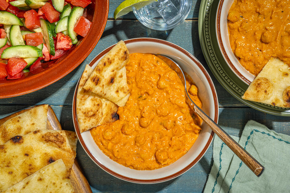 Protein Boost | Buttery Tofu & Chickpea Makhani