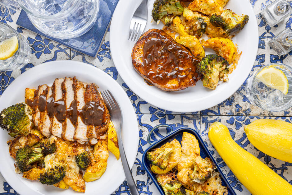 Juicy Pork Chops with Balsamic Pan Sauce