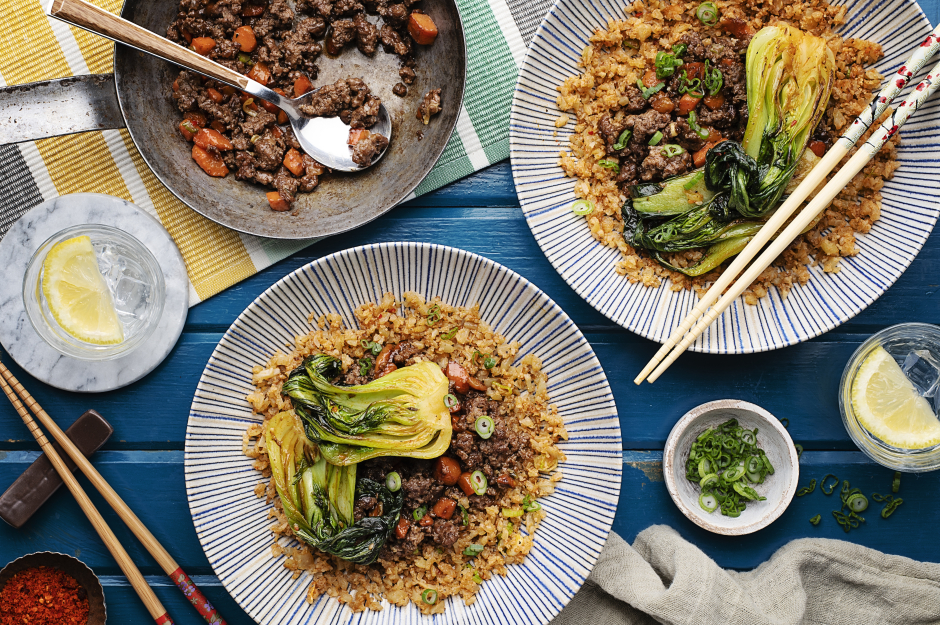 Sain + Sensé: Sauté de bœuf haché teriyaki