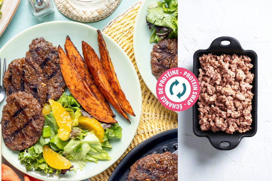 Protein Swap | Smoky Ground Pork Rissoles