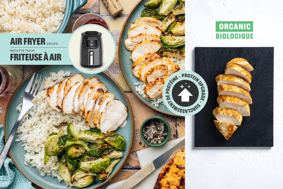 Protein Upgrade | Air Fryer Spicy Buffalo ORGANIC Chicken