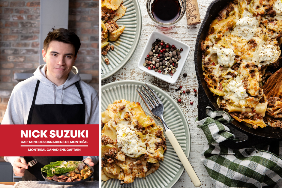 Nick’s Pick | Ground Beef & Zucchini Skillet Lasagna