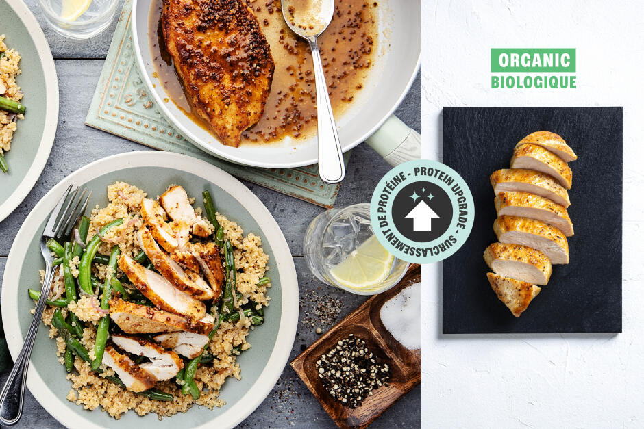 Protein Upgrade | Bourbon-Mustard ORGANIC Chicken