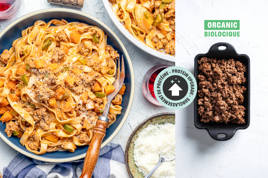 Protein Upgrade | Smoky ORGANIC Beef Bolognese