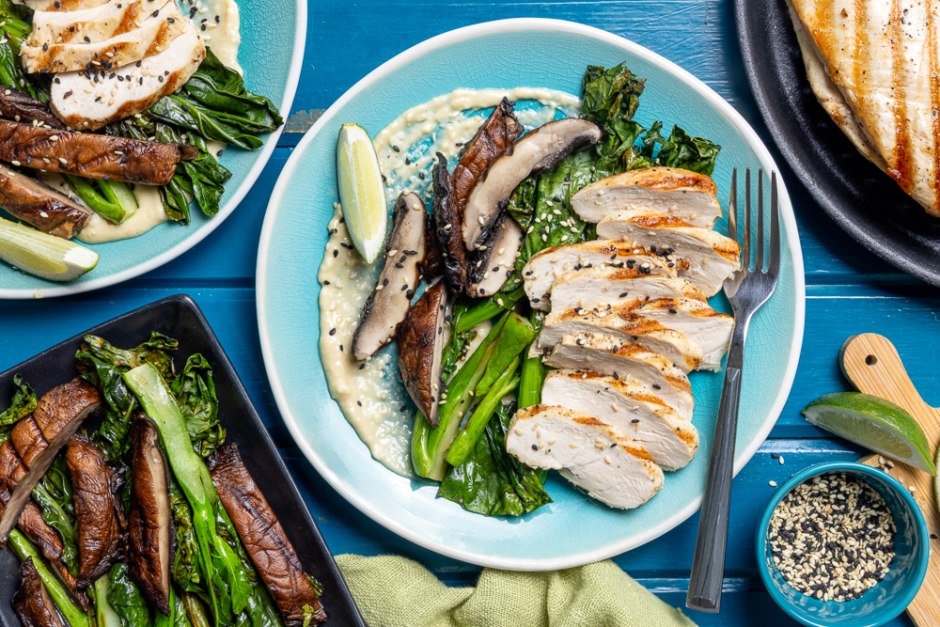 Grilled Sesame Butter Chicken