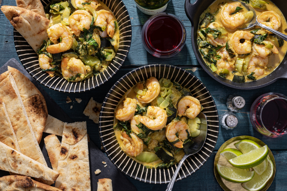 One-Pot Shrimp Curry