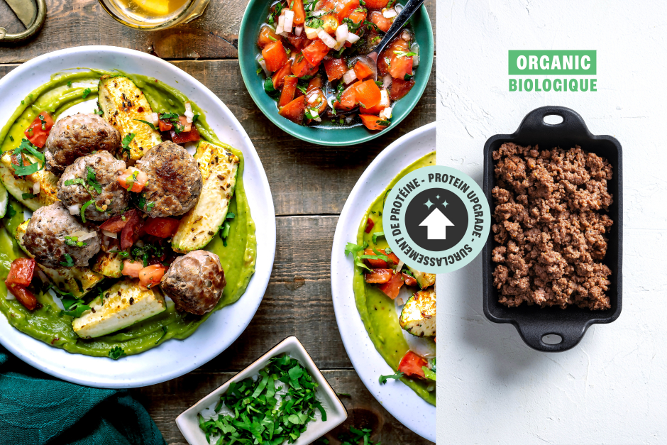 Protein Upgrade | Mexican ORGANIC Beef Meatballs