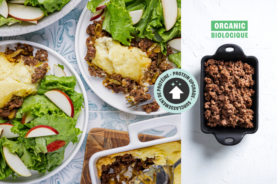 Protein Upgrade | ORGANIC Beef & Leek Parmentier