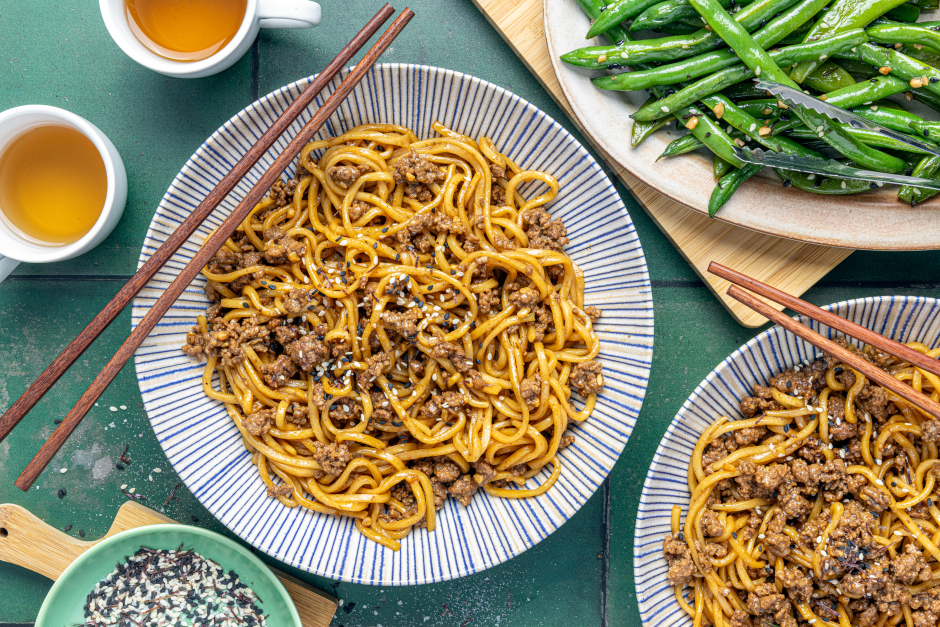 Viral Soy-Garlic Ramen with Ground Beef