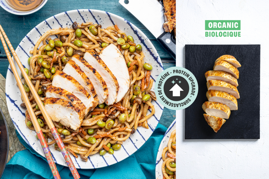 Protein Upgrade | Hoisin-Ginger ORGANIC Chicken Noodles