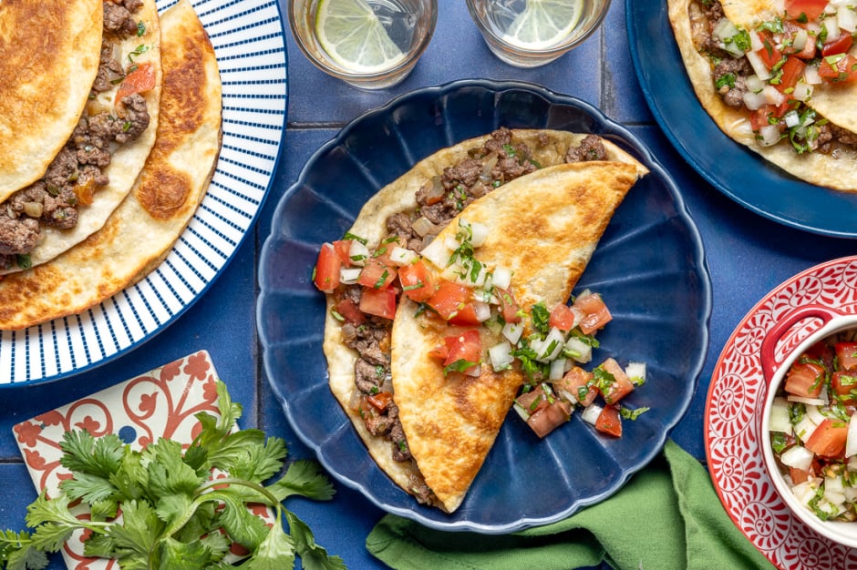 Goodfood Travels: Mexico City Beef Picadillo Quesadillas