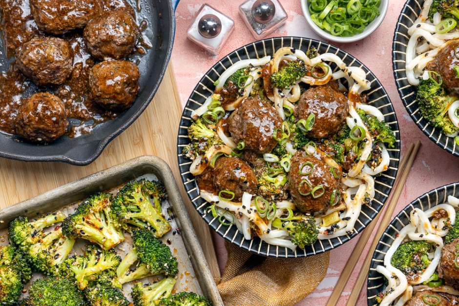 Boulettes de bœuf et champignons cachés