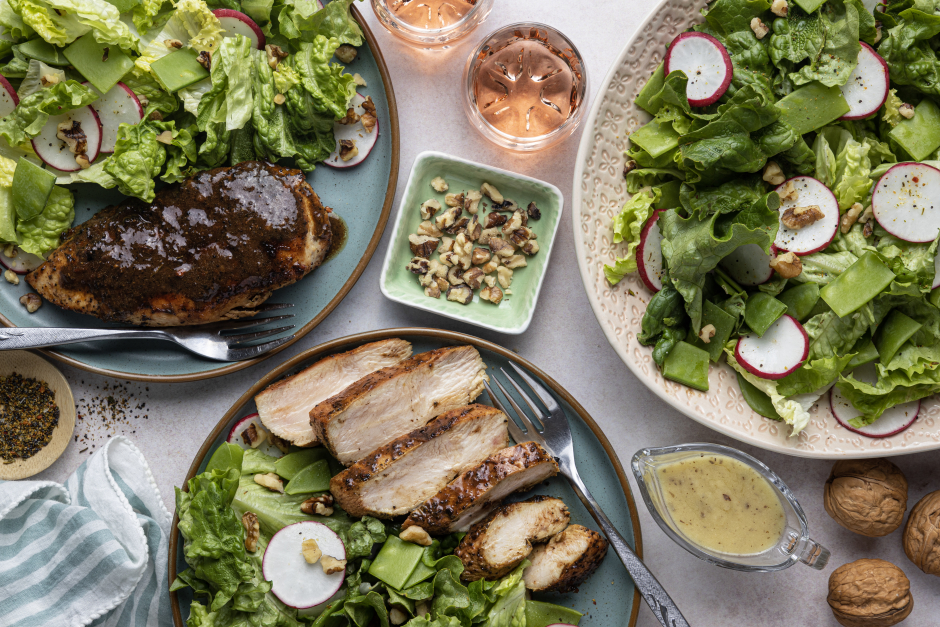 Paleo: ORGANIC Chicken with Honey-Balsamic Glaze