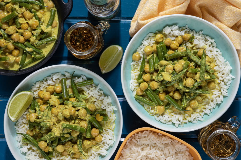 Spicy Caribbean-Style Chickpea Coconut Curry