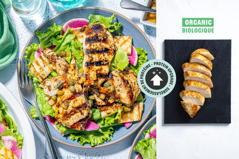 Protein Upgrade | Grilled ORGANIC Chicken Breast Paillard