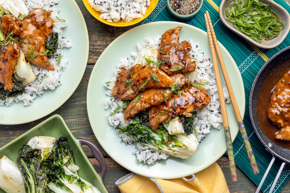 Quick Teriyaki-Glazed Chicken