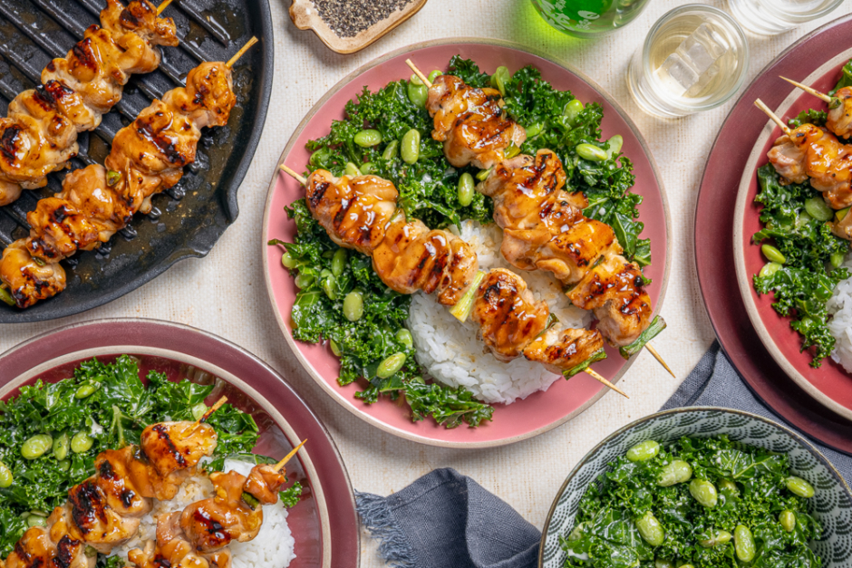 Grilled Chicken Yakitori